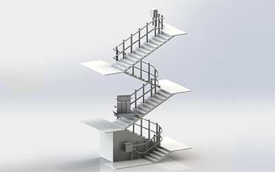 斜掛式輪椅升降平臺(tái)(3)